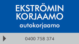 Ekströmin Korjaamo logo